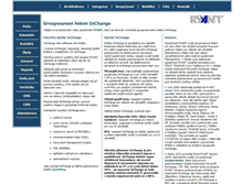 Tablet Screenshot of inchange.cz